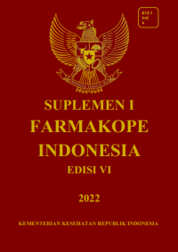 Suplemen I Farmakope Indonesia Edisi VI