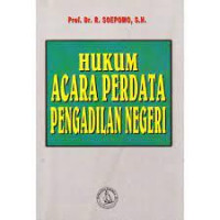 Hukum Acara Perdata Pengadilan Negeri