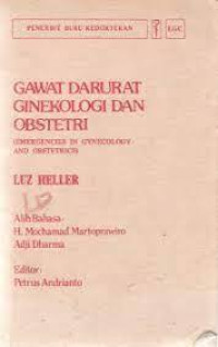 Gawat Darurat Ginekologi dan Obstetri (Emergencies in Gynecology and Obstretrics)