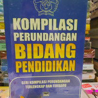 Komplilasi Perundangan Bidang  Pendidikan