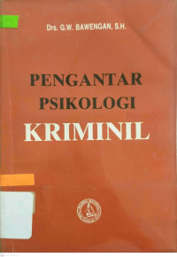 Pengantar Psikologi Kriminil