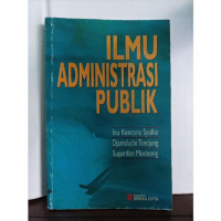 Ilmu Administrasi Publik