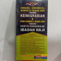 Undang-Undang RI Nomor 37 Tahun 2009 tentang Keimigrasian