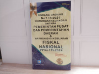 Image of Undang-undang No 1 Tahun 2021 Hubungan Keuangan antara Pemerintah Pusat dan Pemerintahan Daerah & Harmonisasi Kebijakan Fiskal Nasional PP No 1 Tahun 2024